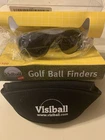 Visiball Blue Golf Finding Glasses W/ Black Soft Case New Open Box. Price: $16.00.