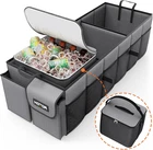 Trunk Organizer, Sturdy Foldable With Cooler For Car & Suv, 3 Compartments, Grey New. Price: $79.77.