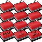 12-PCS Bulk Golf Towels For Bags 16X16" Microfiber Waffle With Clip New. Price: $38.34.