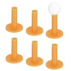 Tixipem Rubber Golf Tees 6PCS - Flexible Stable Ball 2.76IN, Yellow New. Price: $19.99.