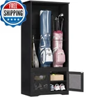 Yitahome Wooden Golf Bag Organizer Multifunctional Storage Cabinet For 2 New. Price: $231.19.