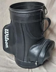 Mini 17" Wilson Golf Bag Den Caddy Display Trash Can/ Ball/ Club Holder Pre-owned. Price: $75.00.
