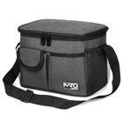 Tirrinia Insulated Lunch Bag For Women Men, Leakproof Medium -8L, Charcoal New. Price: $13.94.