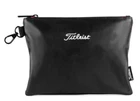 New Titleist Golf Zippered Valuables Pouch Black Travel Present, Gift Bag. Price: $33.70.