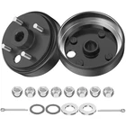 Clubrally Golf Cart Brake Drum Kit Large Hole Fine Splined Fits 1991-UP Gas New. Price: $116.40.