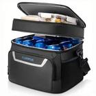 Everfun Small Cooler Bag 24 Can Insulated Lunch Box Double Deck Soft Leakproo... New. Price: $42.88.