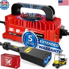 Exefch 36 Volt 18 Amp Golf Cart Charger 2-PIN D Style Plug For Ezgo Txt New. Price: $159.59.