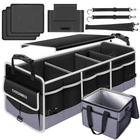 Car Trunk Organizer With Portable Leak Proof Cooler Bag, 3 Compartments Collapsi New. Price: $58.59.