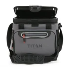 Arctic Zone Titan Deep Freeze Zipperless Hardbody Cooler 16 Can Gray New. Price: $61.69.
