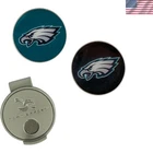 Durable Philadelphia Eagles Hat Clip & Dual Ball Markers - Perfect For Ages New. Price: $44.98.