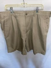 Dockers Golf Shorts Mens Size 40 Khaki Zip Fly Pockets Belt Loops Pre-owned. Price: $19.90.