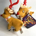 Vintage Rudolph Plush Back Pack Clips Prestige Toy 1999 Stuffed Animal Lot Of 2 Used. Price: $8.99.