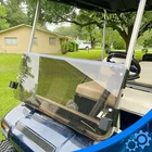 For Club 1982-2000.5 Folding Golf Cart Tinted Windshield Windscreen Pc New. Price: $75.99.