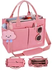Besbesme Canvas Tote Bag For Women With Zipper & Compartments Large Work New. Price: $46.61.