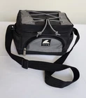 Glacier Gear Thermal Insulated Cooler Lunch Food Bag Black/gray Shoulder Strap Used. Price: $27.50.