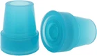 2 Pcs: 3/4" (19MM) Glow The Dark Rubber Tips Ferrules For Walking Canes - Blu New. Price: $14.70.