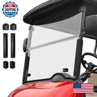 Cartalia Clear Golf Foldable Windshield 3/16 5MM Thicken For 2008-UP Ezgo New. Price: $193.09.