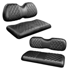 Nokins 4PC Golf Cart Diamond Seat Covers Black Stitching Club Precedent New. Price: $183.99.