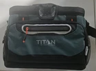 Titan Green And Black Zipperless Soft Cooler With Hardbody Liner Ec New. Price: $32.00.