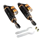 11INCH Motorcycle Air Shock Absorbers For Honda Suzuki 280MM Black Gold New. Price: $104.40.