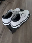 Footjoy Traditions Blucher Golf Shoes White, Size 9.5 M, Pre-owned. Price: $90.00.