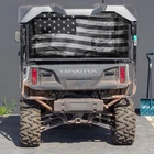 Honda Pioneer 1000-5 & 700-4 Utv Tactical Old Glory Flag Rear Dust / Uv Screen New. Price: $150.00.