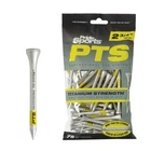 Pridesports Pts Titanium Strength Wooden Golf Tees 75 Count, 2-3/4", Black New. Price: $21.99.