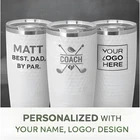 Personalized 20 Oz White Or Pink Golf Ball Tumbler Engraved Titleist Callaway New. Price: $29.99.