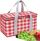 Insulated Picnic Cooler Reusable, Beach Bags With Zippered Top New. Price: $13.47.