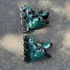 Roces Bcn Barcelona Inline Skates Women's Size 4-6.5 Made Italy Green Vintage Pre-owned. Price: $12.30.