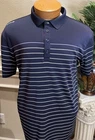 Ping Sensor Cool Golf Polo Mens Large Navy Striped Short Sleeve Shirt Pre-owned. Price: $14.00.