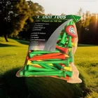 Jef World Of Golf 100 Pack Assorted Color 2.75 Inch Wood Tees Sports Accessories New. Price: $7.69.