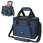 Opux Soft Cooler Bag, Insulated Collapsible Lunch 18 Cans, Navy New. Price: $34.90.