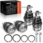 A-premium Set Of 4, Front Upper & Lower Ball Joints Kit, Black And Silver New. Price: $77.31.