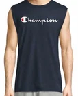 $98 Champion Men's Blue Classic Logo Sleeveless Jersey Muscle T-shirt Top Size New. Price: $5.39.