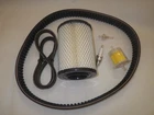 Ezgo 2-CYCLE Gas Golf Cart 1980-1987 Tune Up Kit With Drive & Starter Belts New. Price: $104.95.