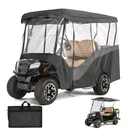 Kemimoto Golf Cart Enclosure, 4 Passenger Rain Cover, 600D Waterproof New. Price: $59.99.