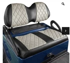 New Nokins Golf Cart Diamond Seat Covers Oyster Gray And Black Model ET2. Price: $39.99.