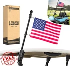 10L0L Golf Cart Flag Holder Black Pole New. Price: $56.99.