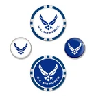 Team Effort Ball Marker Set Military Air Force One Size, Multicolor New. Price: $36.99.