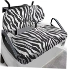 Biyejit Golf Cart Seat Covers, Breathable Cushion Zebra Print New. Price: $48.62.