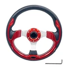 Universal 12.5 Golf Cart Steering Wheel For Club Ds & Precedent 5156-RED New. Price: $40.04.