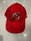 New Jersey Devils Fanatics Team Flex Fitted Hat Cap Men Nhl Hockey Red Used. Price: $14.99.