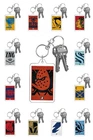 Nhl Hockey Art Photo Keychain Minimalist Distressed Style Team Logo Badge Clip New. Price: $8.95.