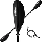 Overmont Kayak Paddles With Leash - Heavy Duty Aluminum Alloy Shaft Boating Oar New. Price: $49.99.
