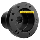 Golf Cart Steering Wheel Adapter Club Precedent-black New. Price: $31.58.