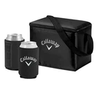 Callaway Soft Cooler Black Bag Gift Set With Magnetic Koozies New. Price: $23.24.