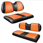 Nokins 4PCS Golf Cart Diamond Seat Covers Kit, Front&rear Fits Ezgo New. Price: $85.00.