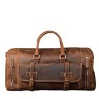 Tannery Travel Duffel Bags For And Women Full Grain Leather Overnight.... Price: $109.50.