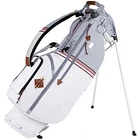 New Sun Mountain Golf Mid-stripe Single Strap Stand Bag White/cadet/brick. Price: $199.95.